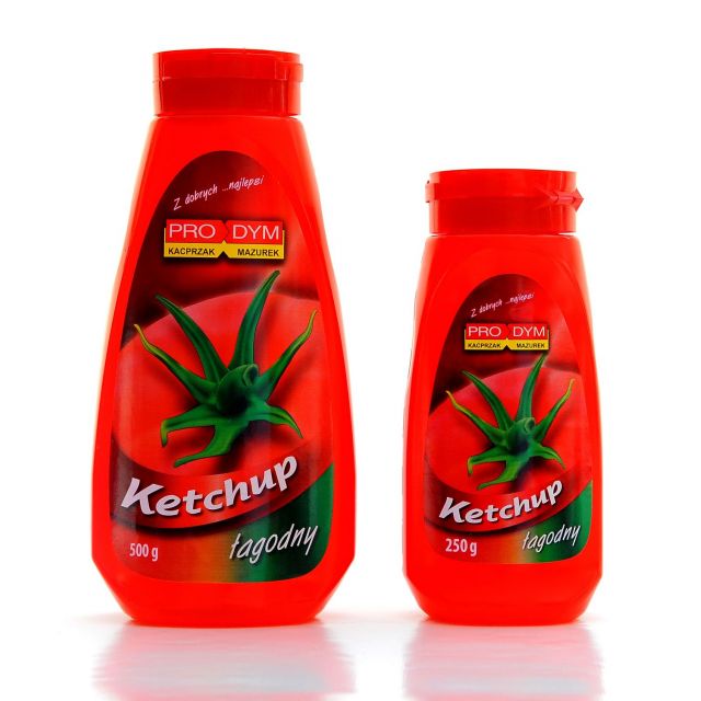 Ketchup łagodny 250g i 500g