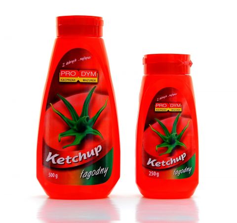 Ketchup łagodny 250g i 500g